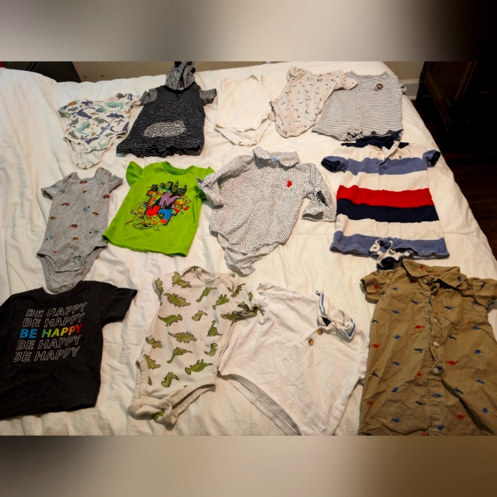 13 piece Boys 18m summer bundle